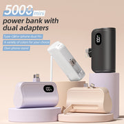 Mini 5.000mAh Powerbank met Compact & Krachtig